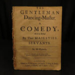 1693 William Wycherley Play The Gentleman Dancing Master SPAIN Calderon English