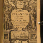 1634 Chronici Zelandiae Netherlands Zeeland Myths Dutch History Jacob Eyndius
