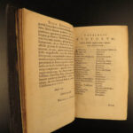 1626 GREECE 1ed Ubbo Emmius Graecorum Illustrata Greek Government Elzevier Law