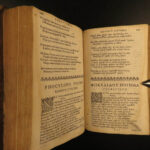 1652 GREEK Poetry Hesiod Pythagoras Theocritus Phocylides Greek Latin Cambridge