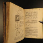 1678 EUCLID Elements & Data Greek Mathematics Geometry Science Barrow Latin