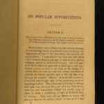 1852 Popular Occult Superstitions GHOSTS Vampirism Hypnotism MESMERISM Mayo