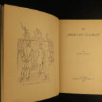 1892 1st ed Mark Twain American Claimant Samuel Clemens Beard Illustrated FAMOUS
