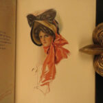 1907 1st ed Dream of Fair Women Harrison Fisher Girl Illustrated Color Poetry