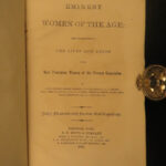 1869 Eminent Women of America Illustrated Women’s Rights Nightingale Stowe