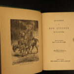 1880 Don Quixote Mancha Cervantes Adventures English America Illustrated