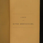 1856 1st ed Lanman Adventures in Wilds America Florida Canada Hunting Travel