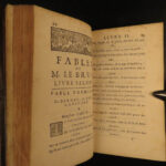 1722 1st ed FABLES of Antoine le Brun French Literature Verse Animal Tales