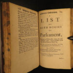 1685 OXFORD & Westminster Parliament Report LAW Politics Charles II Howard Trial