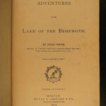 1874 1ed Jules Verne Behemoth Meridiana Africa Adventure Voyages Illustrated