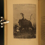 1874 1ed Jules Verne Behemoth Meridiana Africa Adventure Voyages Illustrated