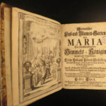 1753 MARY Marianscher Catholic Mariology Servite Order Bonaventure 63 PLATES!