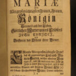 1753 MARY Marianscher Catholic Mariology Servite Order Bonaventure 63 PLATES!