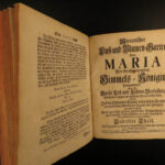 1753 MARY Marianscher Catholic Mariology Servite Order Bonaventure 63 PLATES!