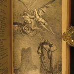 1883 Dante Alighieri Divine Comedy Inferno Vision Hell Purgatory Dore Illustrated