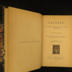 1889 1st ed Karl MARX Capital German Capitalism Communism Socialism Das Kapital