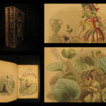 1847 1st ed FLOWERS Personified Grandville Botany Herbal Illustrated Fleurs 2v