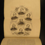 1867 CIVIL WAR 1ed Blue Coats Union Generals Soldiers Spies Portraits Illustrated