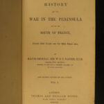 1851 Napoleon Peninsular War Napier MAPS French Revolution SPAIN 6v