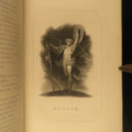 1860 EXQUISITE Binding John Milton Paradise Lost Montgomery Memoir Poetical 2in1