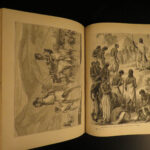 1873 1ed Races of Mankind Eskimos INDIANS Navajo Japan China Africa Illustrated