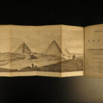 1819 1st ed Forbin Travels in EGYPT Levant Voyages Pyramids Sphinx Jerusalem