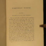 1897 ARCTIC 1ed Farthest North Nansen Polar Eskimo Kayak Hunting Fram Expedition