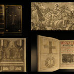 1784 RARE Catholic Missal Kempten Bavaria Germany Music Chant Illustrated HUGE