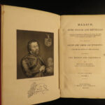 1853 MEXICO & California Aztec Spanish Mayer Santa Fe Nevada Indians Voyages 2v