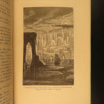1875 1ed Jules Verne Captain Hatteras Arctic Voyages North Pole Illustrated Riou
