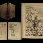 1790 Five Orders Architecture VIGNOLA Italian ART Michelangelo RARE French ed