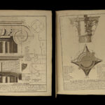 1790 Five Orders Architecture VIGNOLA Italian ART Michelangelo RARE French ed