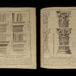 1790 Five Orders Architecture VIGNOLA Italian ART Michelangelo RARE French ed