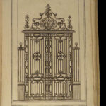 1790 Five Orders Architecture VIGNOLA Italian ART Michelangelo RARE French ed