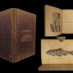 1875 FISHING Hook & Line Salmon Angling Sports Hunting Herbert Forrester Fish