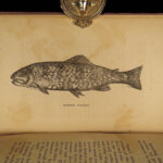 1875 FISHING Hook & Line Salmon Angling Sports Hunting Herbert Forrester Fish