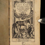 1629 Golden Ass Laus Asini by Daniel Heinsius Parody Humor Elzevier Latin
