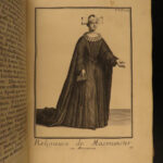 1718 Religious Orders 1ed MONASTIC & Military Franciscan Monks Saints Helyot