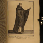 1718 1ed MONASTIC & Military Religious Orders Franciscan Monks Saints Helyot