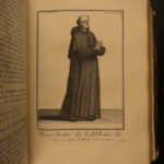 1718 1ed MONASTIC & Military Religious Orders Franciscan Monks Saints Helyot