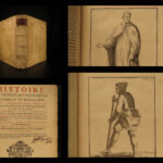 1718 Knights 1ed Religious Orders Franciscan Monks Illustrated Saints Helyot
