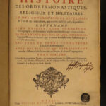 1718 Knights 1ed Religious Orders Franciscan Monks Illustrated Saints Helyot