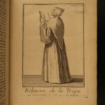 1718 1ed Religious Orders Knights Franciscan Monks Illustrated Saints Helyot