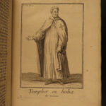 1718 1ed Religious Orders Knights Franciscan Monks Illustrated Saints Helyot