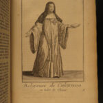 1718 Knights 1ed Religious Orders Franciscan Monks Illustrated Saints Helyot