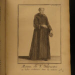 1718 Knights 1ed Religious Orders Franciscan Monks Illustrated Saints Helyot