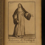 1718 Knights 1ed Religious Orders Franciscan Monks Illustrated Saints Helyot