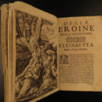 1655 1ed Ercolani Heroines Solitude Anti-Feminism Female SAINTS Chastity Thais