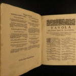 1674 1st ed BIBLE Sermons for Lent & Easter Italian Calamato Catholic Venice