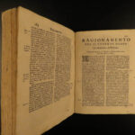 1674 1st ed BIBLE Sermons for Lent & Easter Italian Calamato Catholic Venice